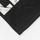 パパスーパーヒーローバドミントンコーチバおもしろいドミントンコーク フリースブランケット (角)