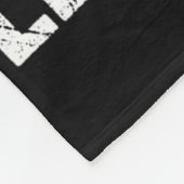 パパスーパーヒーローバドミントンコーチバおもしろいドミントンコーク フリースブランケット (角)