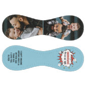 パパスーパーヒーロー漫画お父さんの日2写真 ソフトボール (パネル)