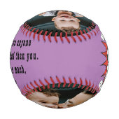 パパスーパーヒーロー漫画お父さんの日2写真 野球ボール (裏面)