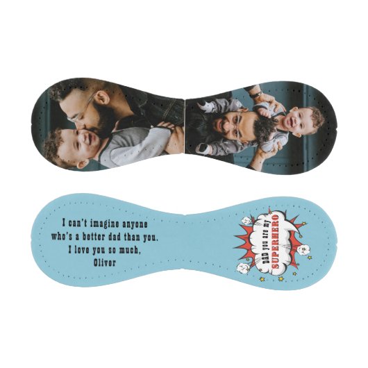 パパスーパーヒーロー漫画お父さんの日2写真 野球ボール (パネル)