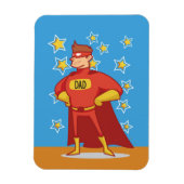 パパスーパーヒーロー神父の日 マグネット (縦)