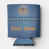 パパズオーセンティックバックヤードバーベデニムプリント 缶クーラー (裏面)