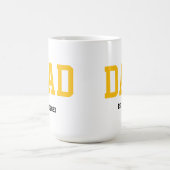 パパセットのパーソナライズ コーヒーマグカップ (中央)