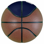 パパセット年ダークブルーとホワイト文字テンプレート バスケットボール (右)