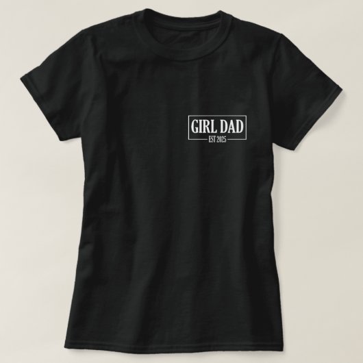 パパセット2025ロゴパパ2025 Loading New Dad Of Gir Tシャツ (デザイン正面)