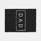 パパセット フリースブランケット (正面(横))