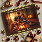 パパソンボンディングファーザーズデイ引用文フォトキャンプ ポストカード