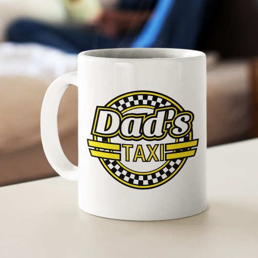 パパタクシー標識 コーヒーマグカップ