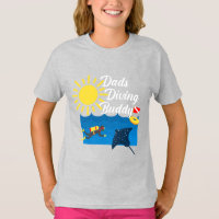 パパダイビングバディデザイン – 女子の基本Tシャツ