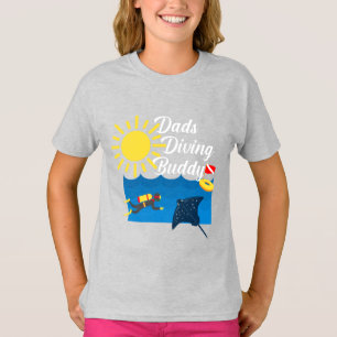 パパダイビングバディデザイン – 女子の基本Tシャツ Tシャツ