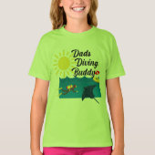 パパダイビングバディデザイン – 女子の基本Tシャツ Tシャツ (正面)