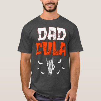 パパダディドラキュラモンスターコスチュームハロウィーン Tシャツ
