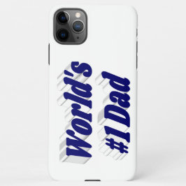 パパダークブルー文字 iPhone 11Pro MAXケース