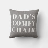 パパチェアグレーリネンファザーズデイ クッション (裏面)