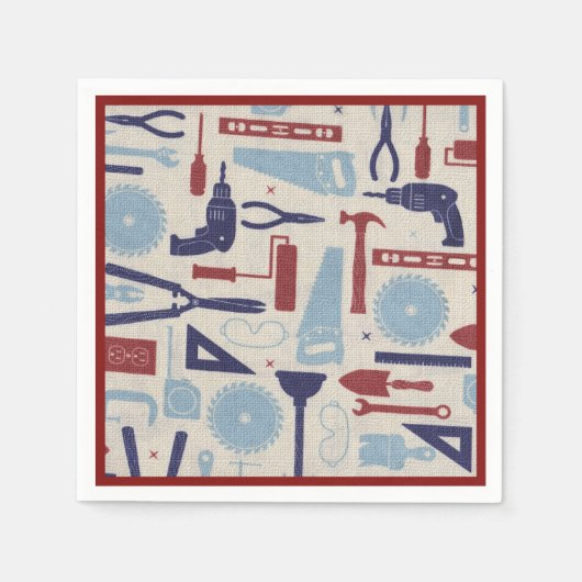 パパツール スタンダードカクテルナプキン (正面)