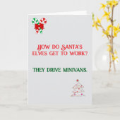 パパデザインのクリスマスカード カード (黄色い花)