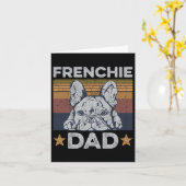 パパデザインfor your Frenchieパパ カード (黄色い花)