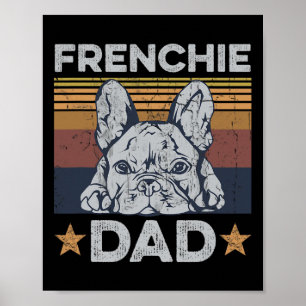 パパデザインfor your Frenchieパパ ポスター