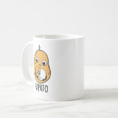 パパトおもしろいポテトプリン コーヒーマグカップ (正面左)