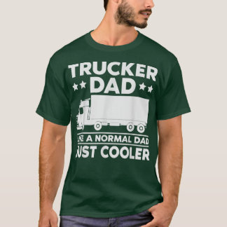 パパトラックドライバー皮肉引用文トラック文字Desi Tシャツ