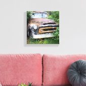 パパトラック キャンバスプリント (インサイチュ (リビング))