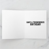 パパトランプ誕生日カード カード (内部)