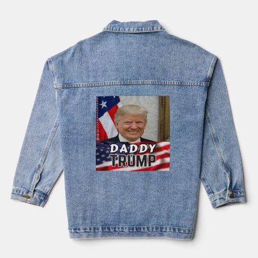 パパトランプ デニムジャケット (裏面)