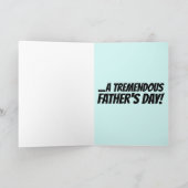 パパドナルドトランプ父の日札 シーズンカード (内部)