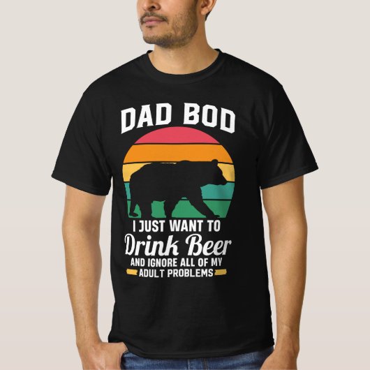 パパドリンクビール Tシャツ (正面)