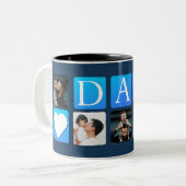 パパネイビー5カスタム写真 ツートーンマグカップ (正面左)