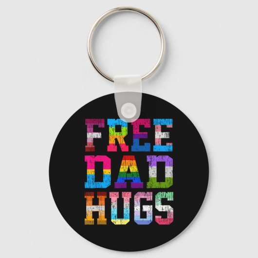 パパハグプライド月Lgbt Faters Day キーホルダー (正面)