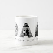 パパハッピーファーズデイフォト コーヒーマグカップ (中央)