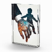 パパハンドとベビー フォトブロック (右)