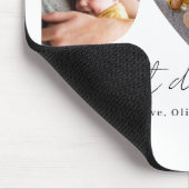 パパハート写真コラージュ、父の日の贈り物 マウスパッド (コーナー)