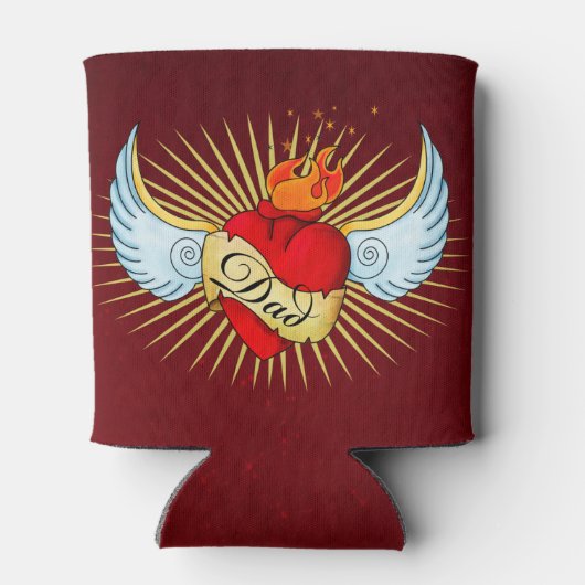 パパハート 缶クーラー (裏面)