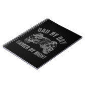 パパバイデイゲーマーバイナイト ノートブック (左側)