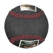 パパバカスタムダスクラブレトロクールフォトコラージュ 野球ボール (正面)