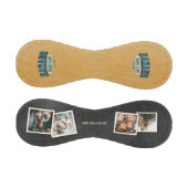 パパバカスタムダスクラブレトロクールフォトコラージュ 野球ボール (パネル)