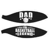 パパバスケットボールの伝説おもしろいの父の日贈り物 バスケットボール (パネル)