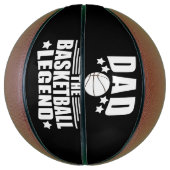 パパバスケットボールの伝説おもしろいの父の日贈り物 バスケットボール (縦)