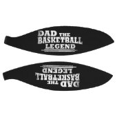 パパバスケットボールの伝説おもしろいの父の日贈り物 バスケットボール (パネル)