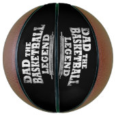 パパバスケットボールの伝説おもしろいの父の日贈り物 バスケットボール (縦)