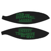 パパバスケットボールの伝説おもしろいの父の日贈り物 バスケットボール (パネル)