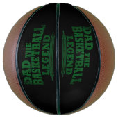 パパバスケットボールの伝説おもしろいの父の日贈り物 バスケットボール (縦)