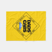 パパバス フリースブランケット (正面(横))