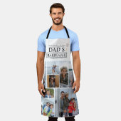 パパバーベケ |父の日BBQフォトコラージュ エプロン (着用した状態)