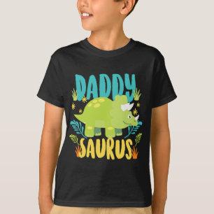 パパパパサウルスレックス恐竜ディノfor Father Tシャツ