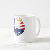 パパパパダディ祖父ハッピー1stファースト父 コーヒーマグカップ (正面右)