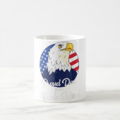 パパパパダディ祖父ハッピー1stファースト父 コーヒーマグカップ (中央)